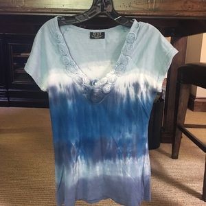 👚💙TIE DYE COTTON TOP🌟👚